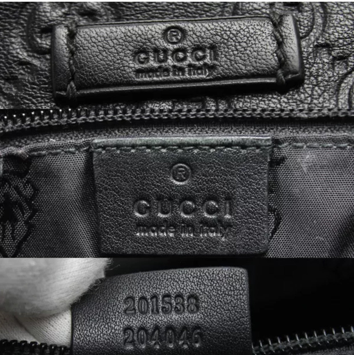 GUCCI Black Crossbody Bag