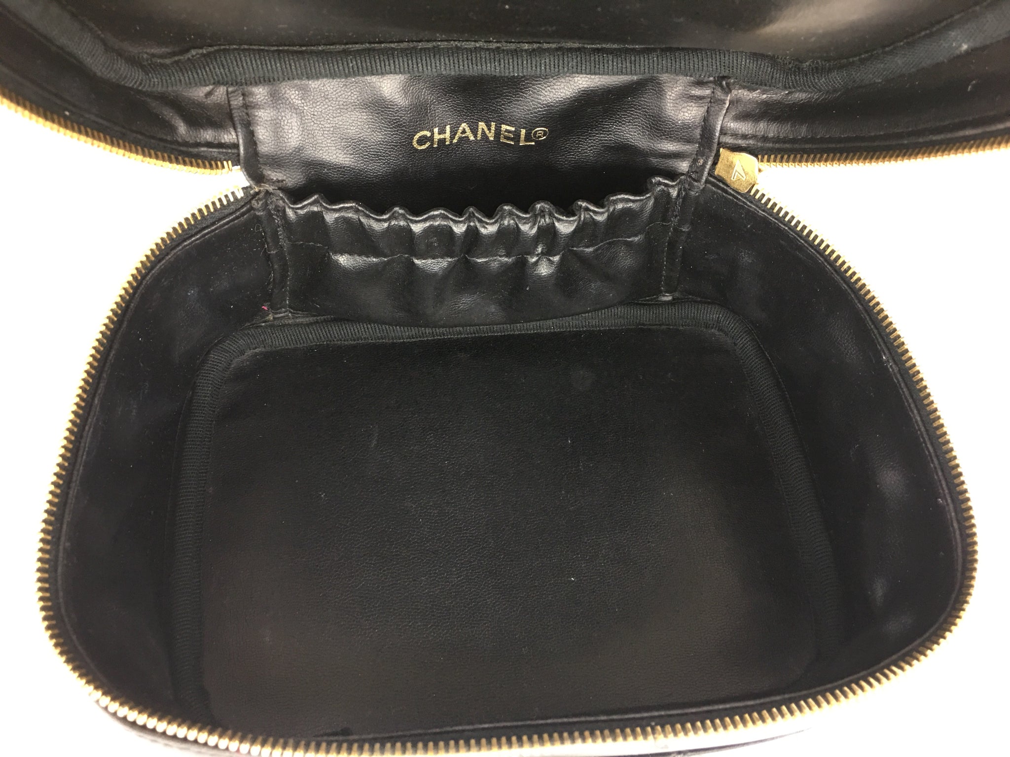 CHANEL Black Makeup Case