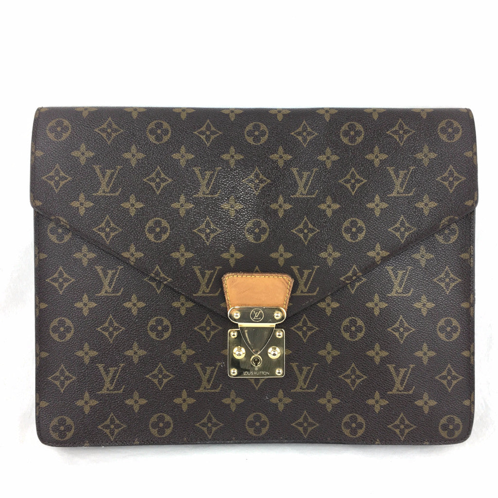 LOUIS VUITTON Monogram Porte Documents Clutch