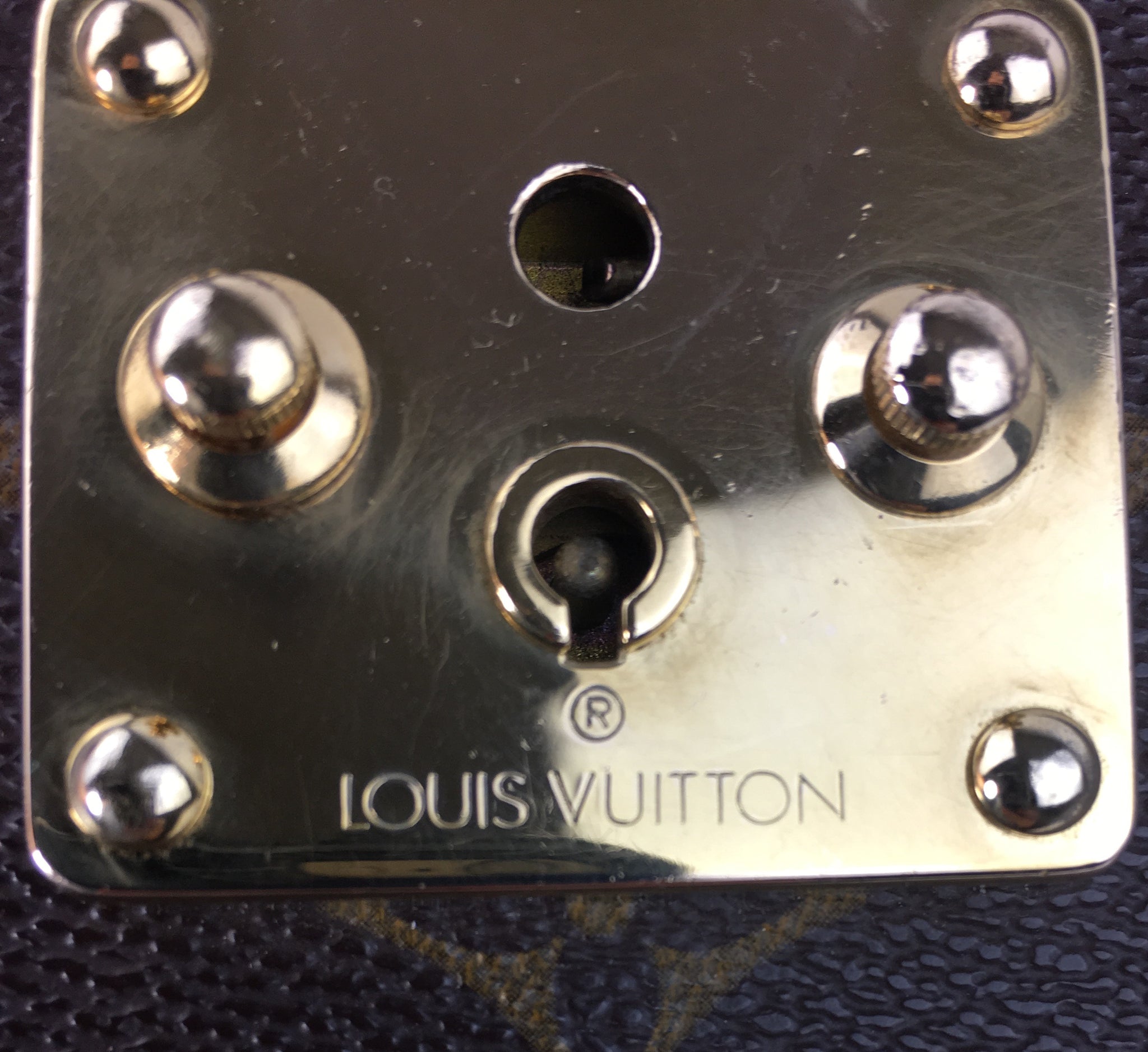 LOUIS VUITTON Monogram Porte Documents Clutch