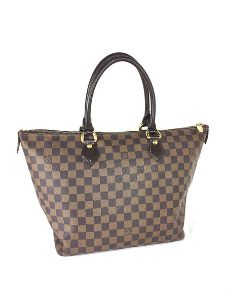 LOUIS VUITTON Damier Ebene Saleya MM