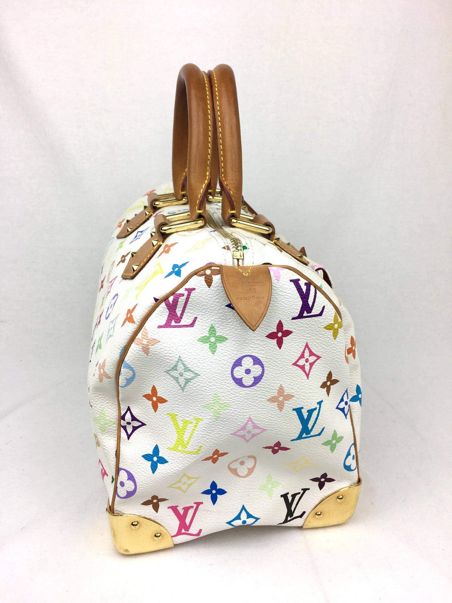 Louis Vuitton Multicolor Speedy 30 - White Handle Bags, Handbags -  LOU116900
