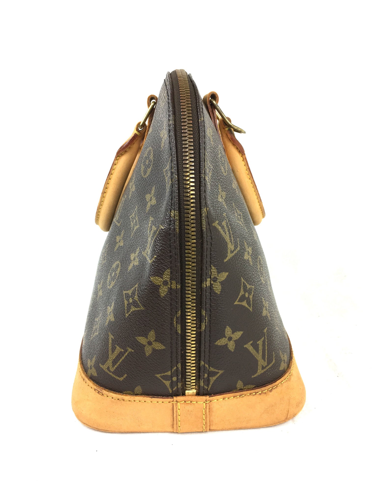 Louis Vuitton Monogram Canvas Alma PM Bag w/ Shoulder Strap - Yoogi's Closet