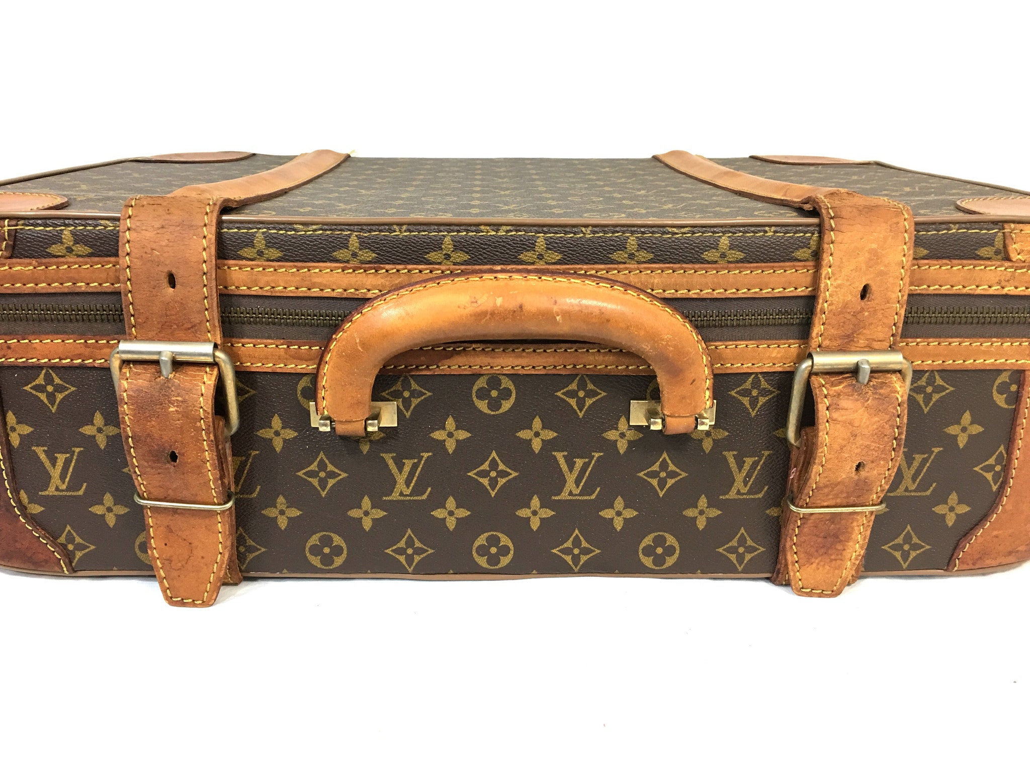 Louis Vuitton Bisten 60 Trunk Luggage Suitcase Monogram M21326 – AMORE  Vintage Tokyo