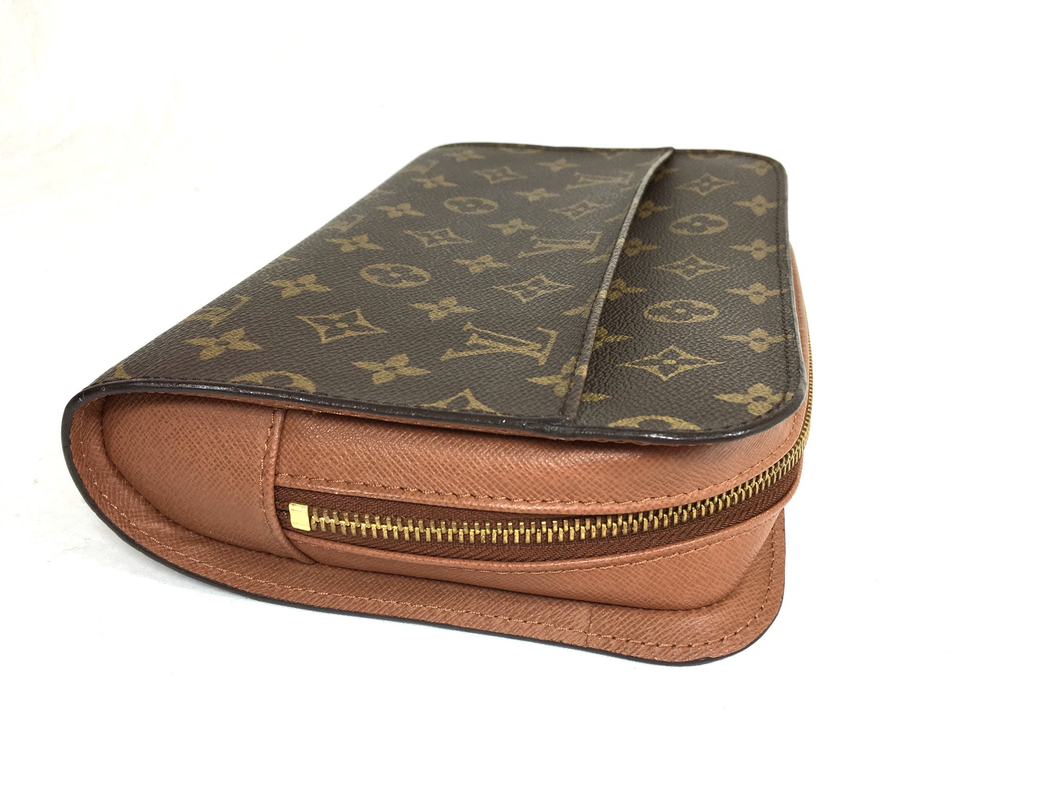 Louis Vuitton Monogram Orsay Clutch Bag wristlet - Organic Olivia