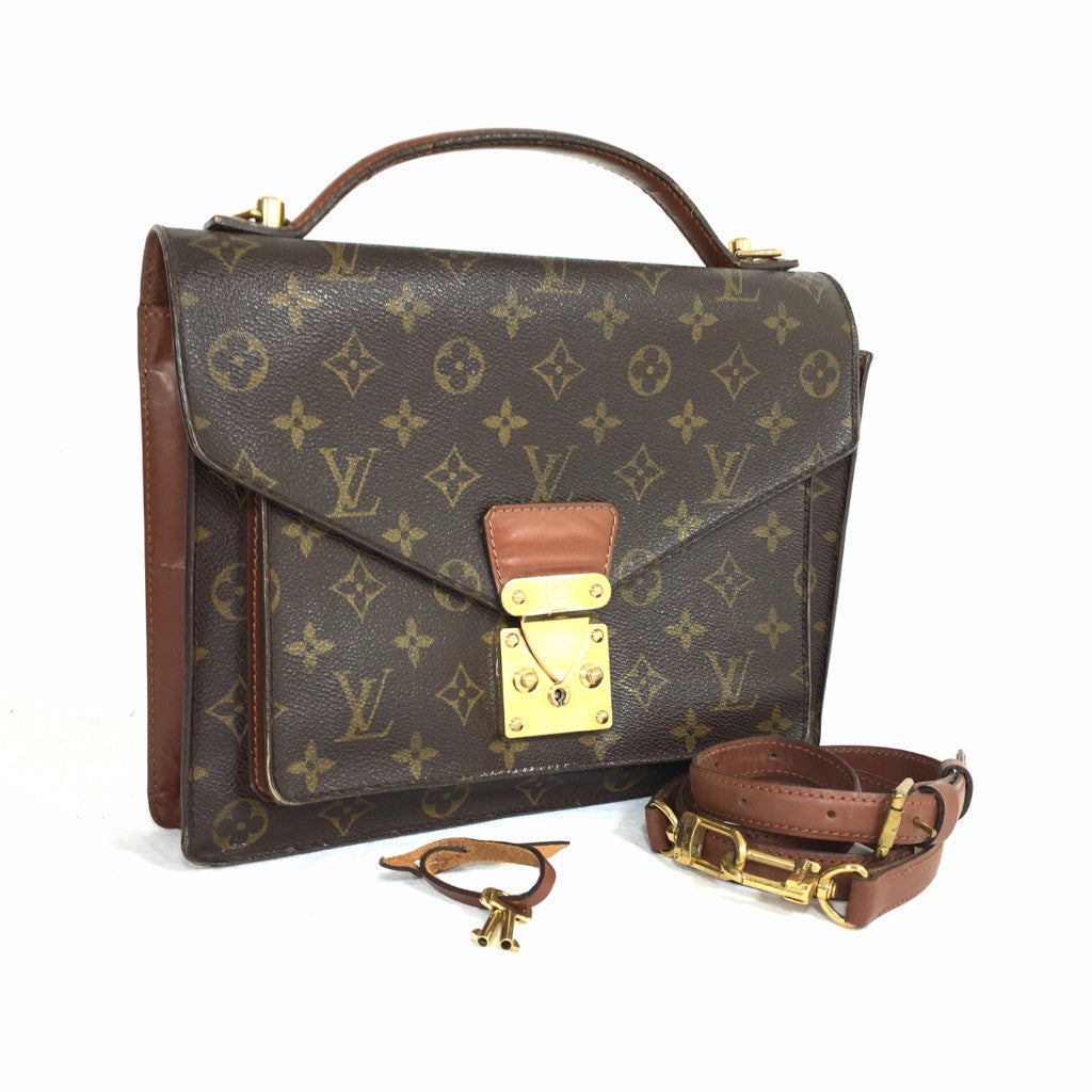 Louis Vuitton Monceau Handbag