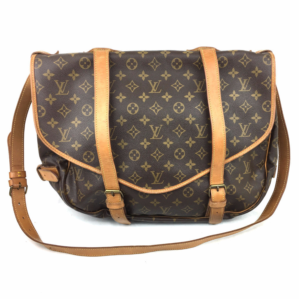 My Repaired Louis Vuitton Saumur 43!! Yes This Is The Second One