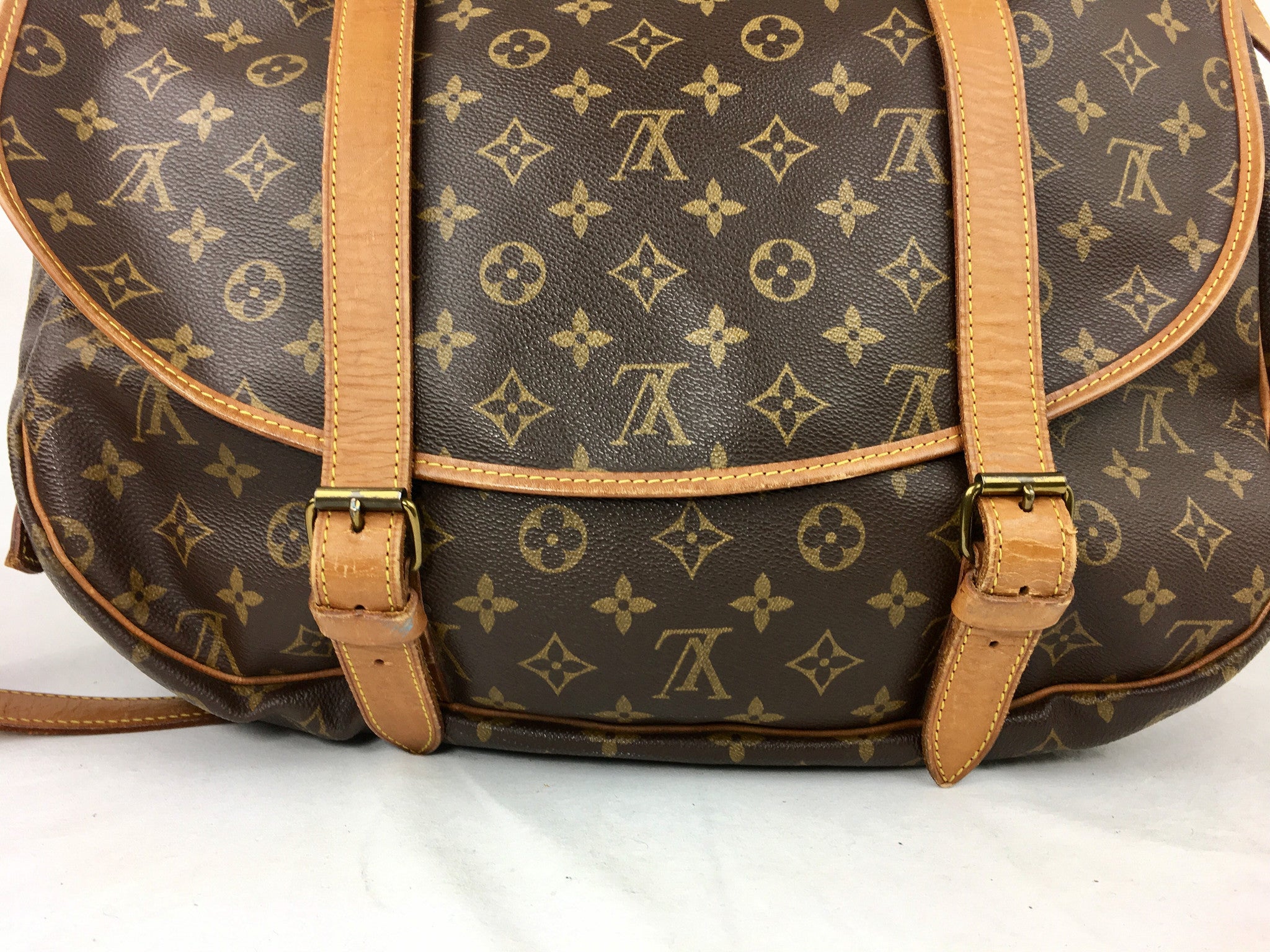 My Repaired Louis Vuitton Saumur 43!! Yes This Is The Second One