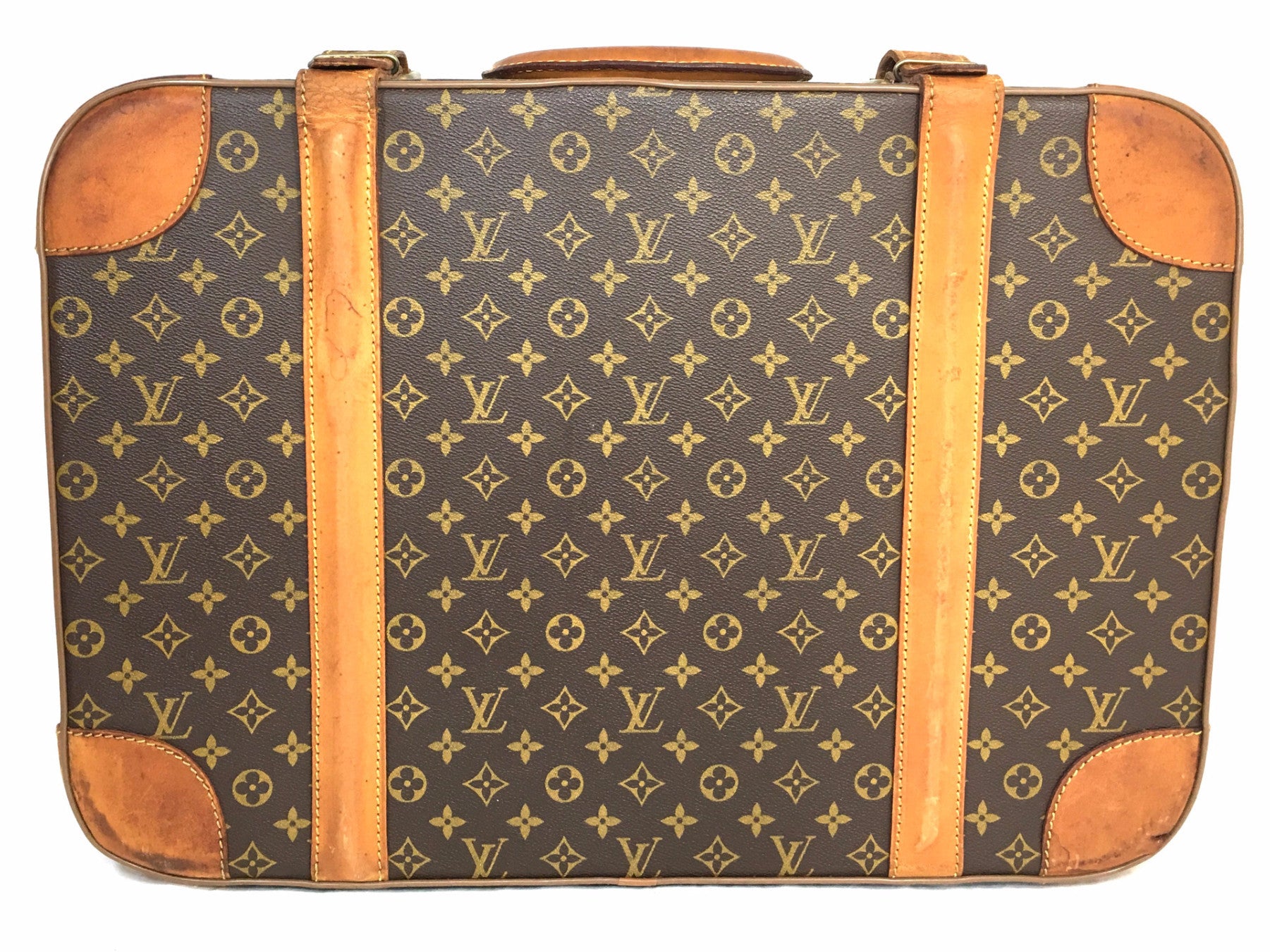 Louis Vuitton LV trunk trunks monogram epi luggage tag 2015 Harrods gold  hardware