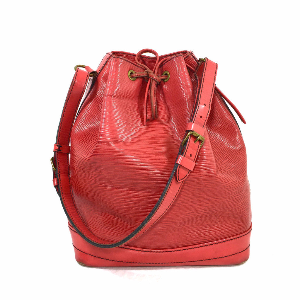 LOUIS VUITTON Epi Noe GM Red