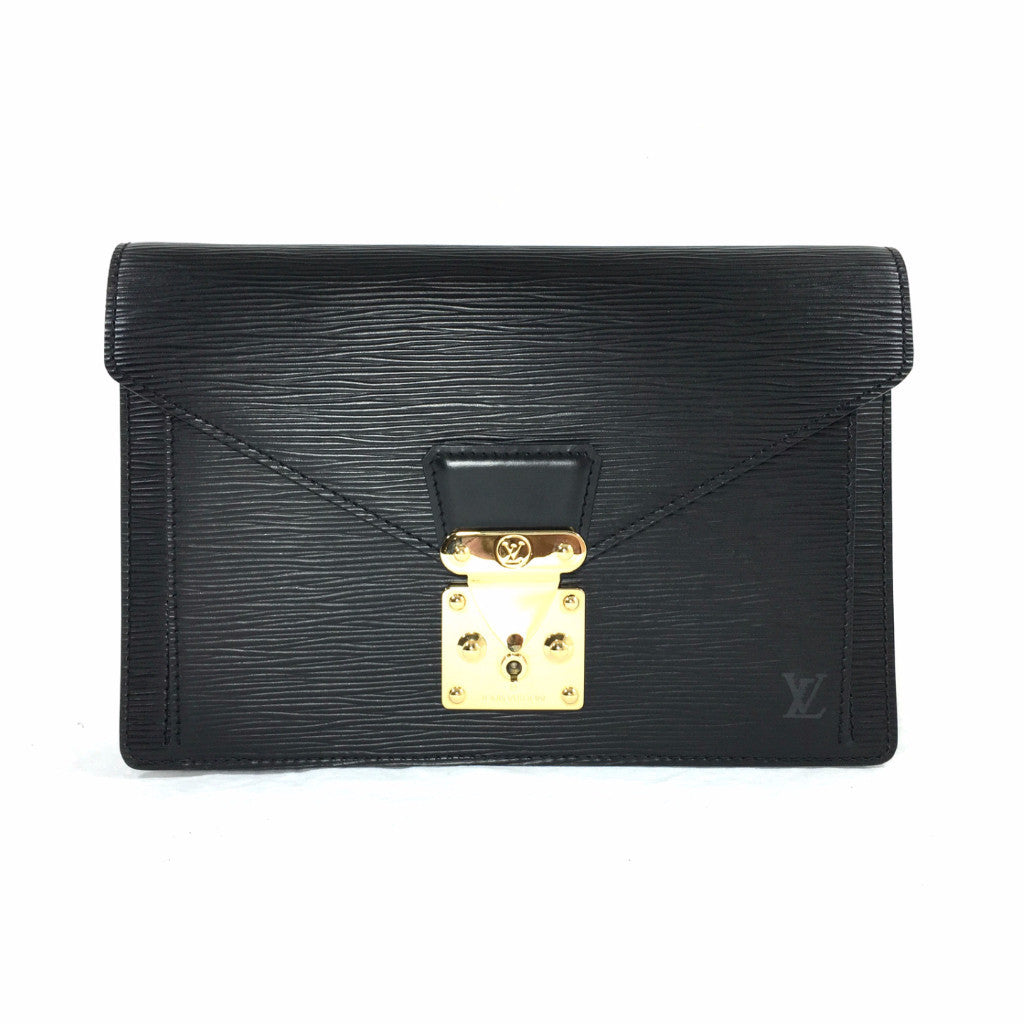 Louis Vuitton Second Bag Epi Pochette Serie Dragonne M52762 Noir Men's in  2023