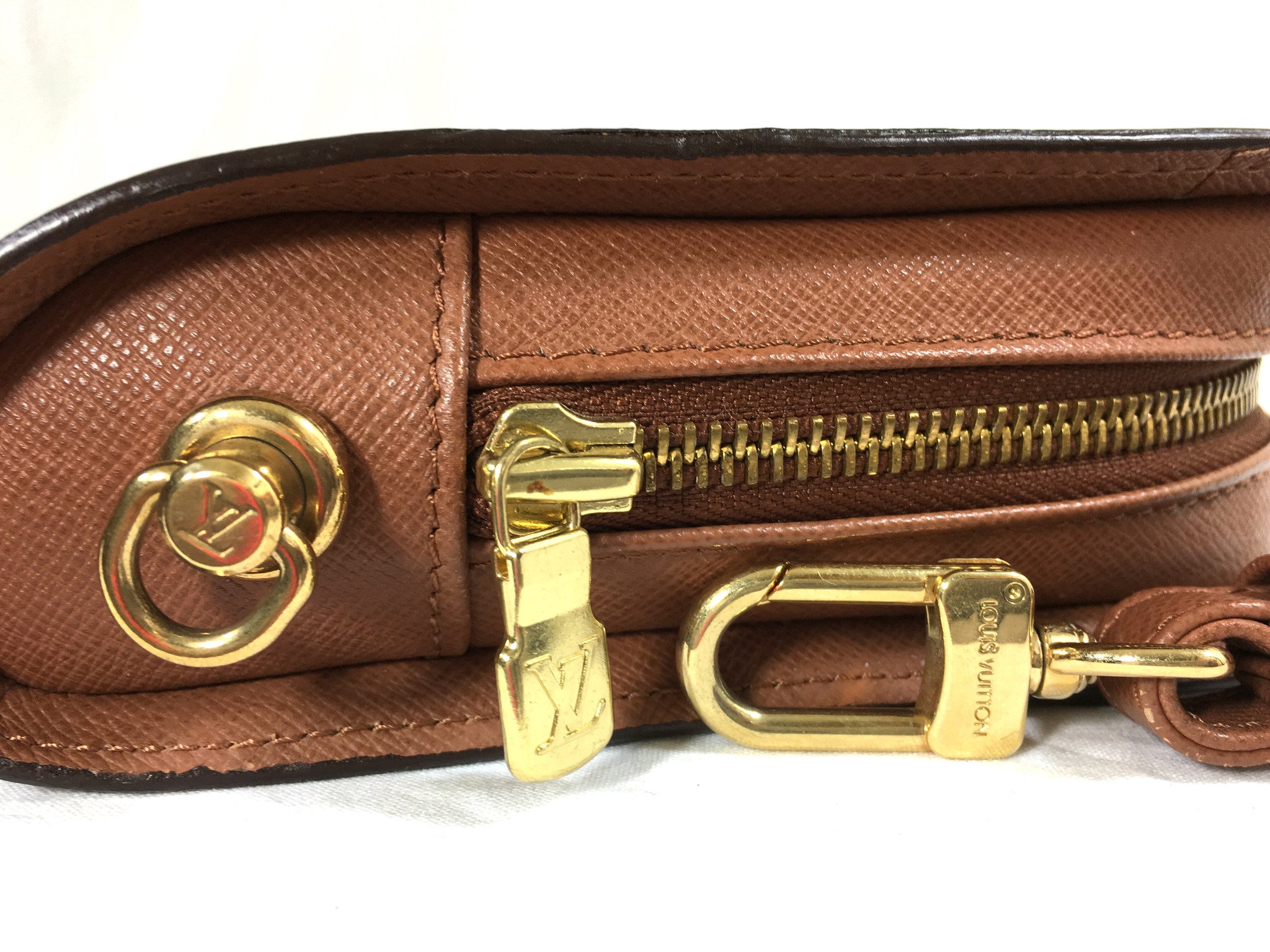 Vintage Louis Vuitton Leather Orsay Wristlet on HauteLook