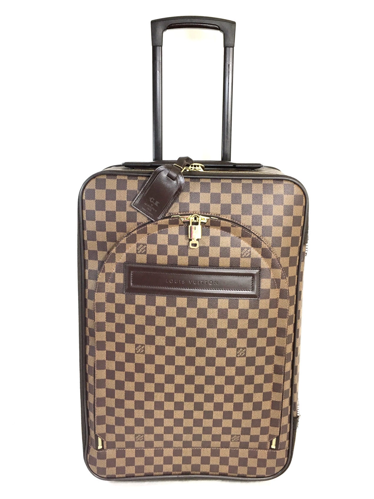 Louis Vuitton Damier Ebene Pegase 55 Rolling Luggage Carry On Suitcase -  MyDesignerly