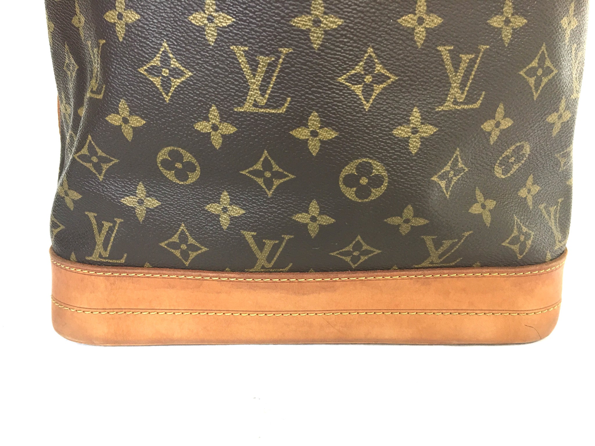 RvceShops Revival  Brown Louis Vuitton Monogram Noe GM Bucket Bag