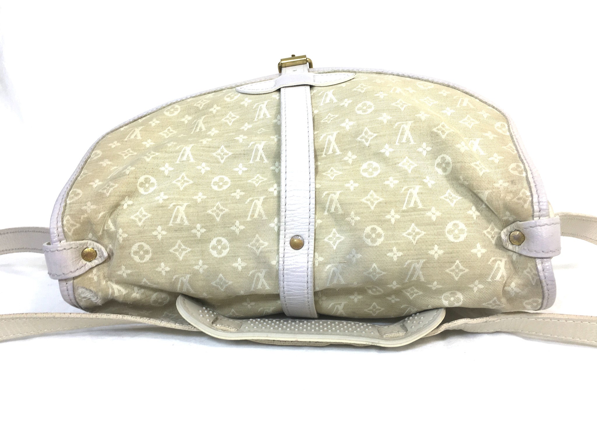 Louis Vuitton 2008 Brown Monogram Mini Lin Saumur Crossbody Bag · INTO