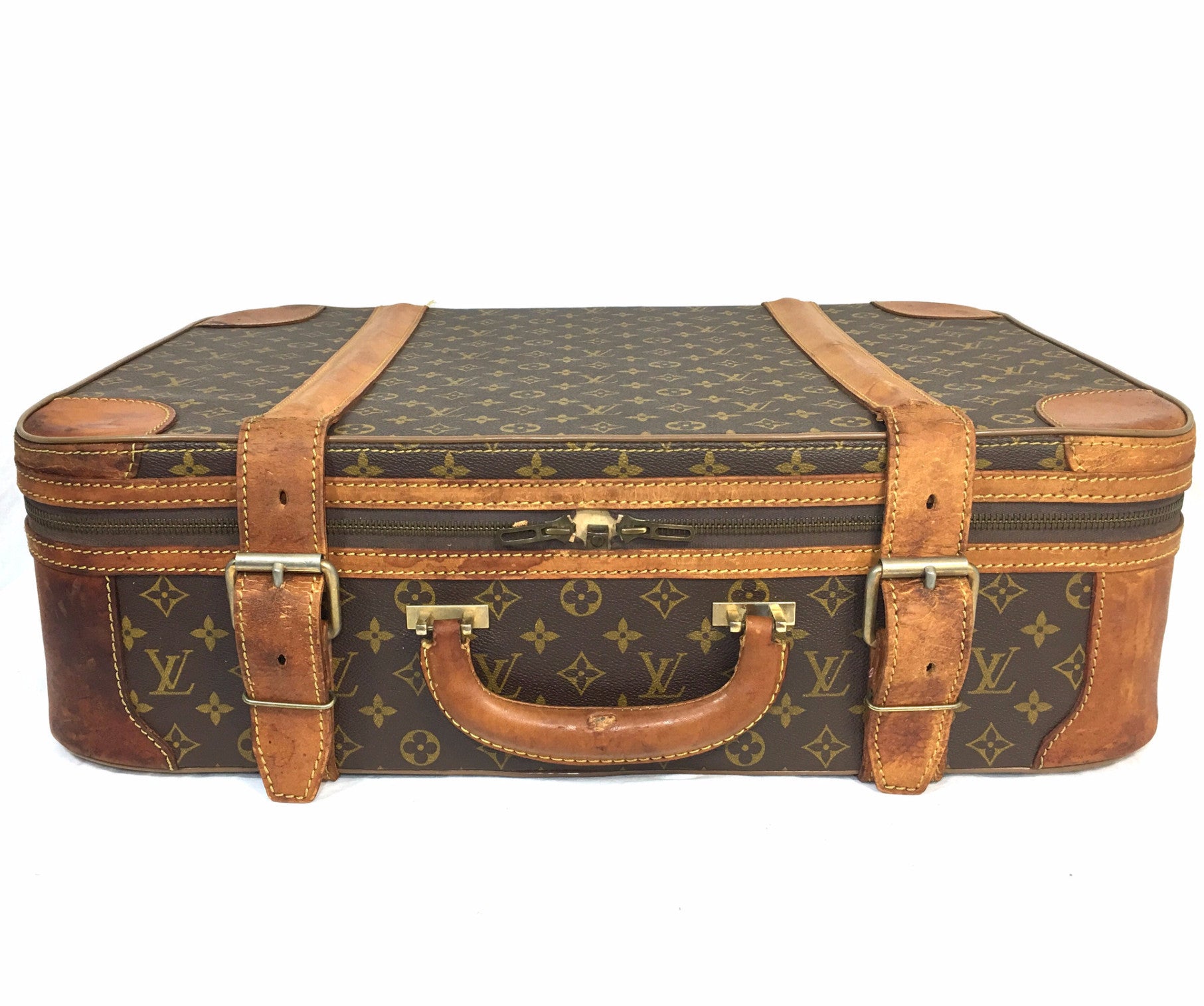 LOUIS VUITTON Monogram Vintage 60 Suitcase Trunk