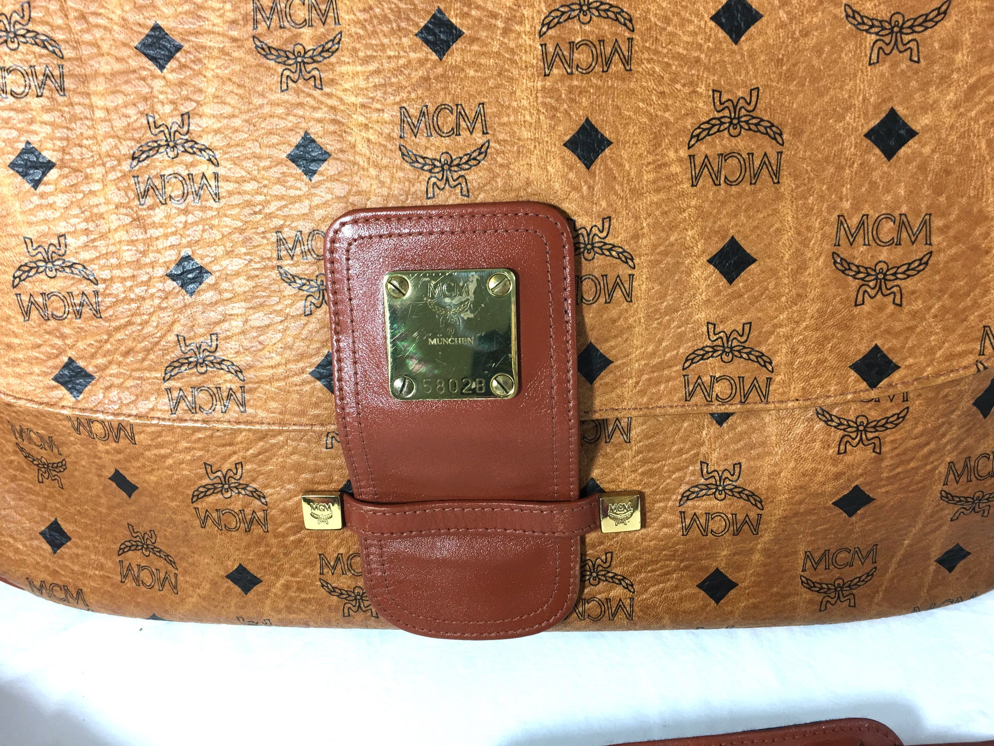 MCM Messenger Crossbody Bag