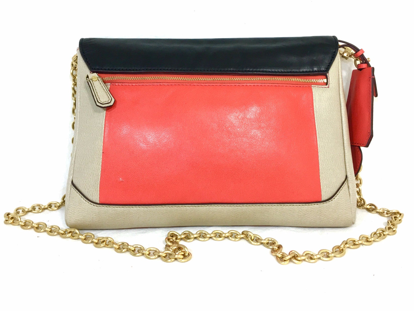 DIANE VON FURSTENBERG Colorblock Clutch