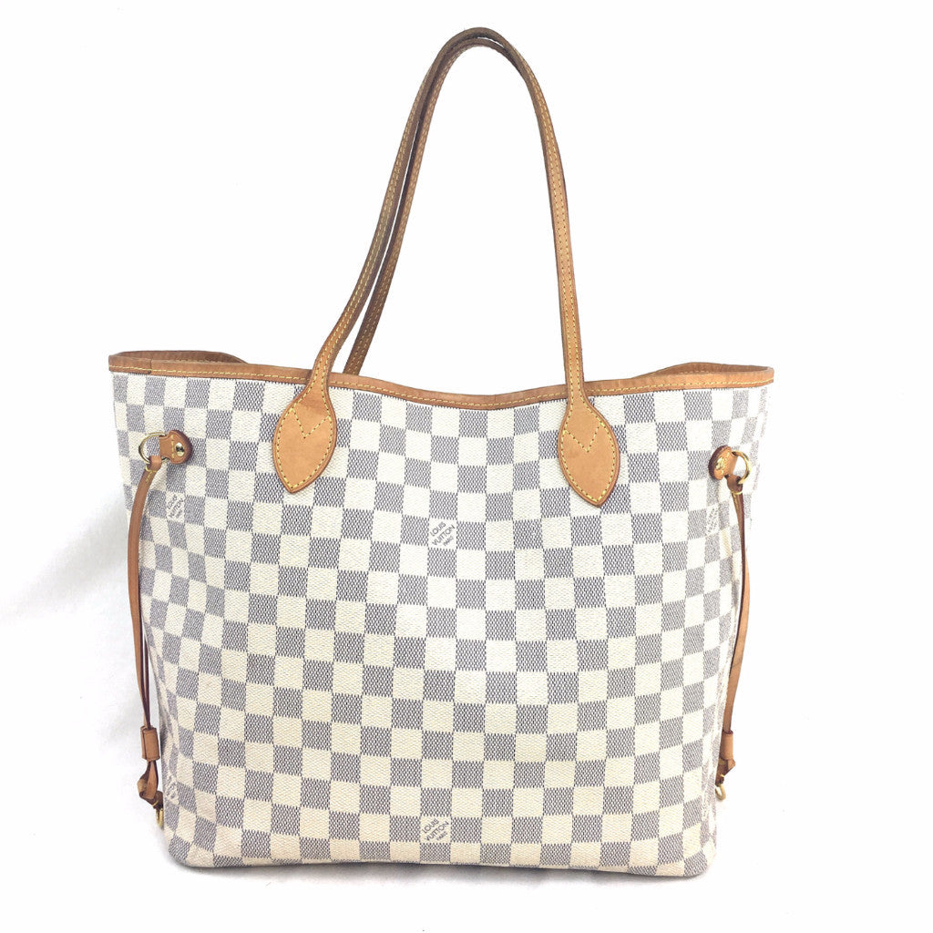 LOUIS VUITTON Damier Azur Neverfull MM