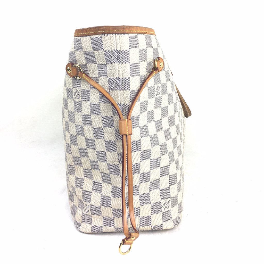 LOUIS VUITTON Damier Azur Neverfull MM