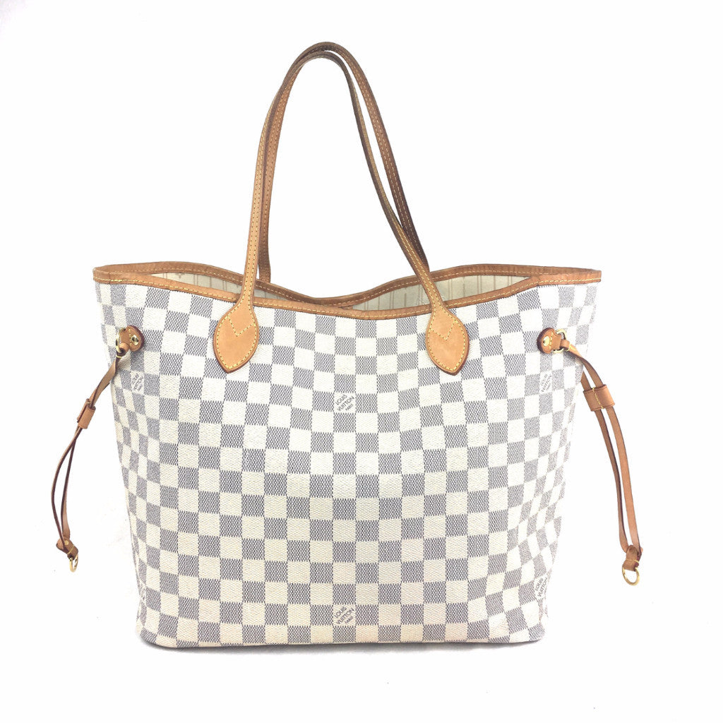 LOUIS VUITTON Damier Azur Neverfull MM