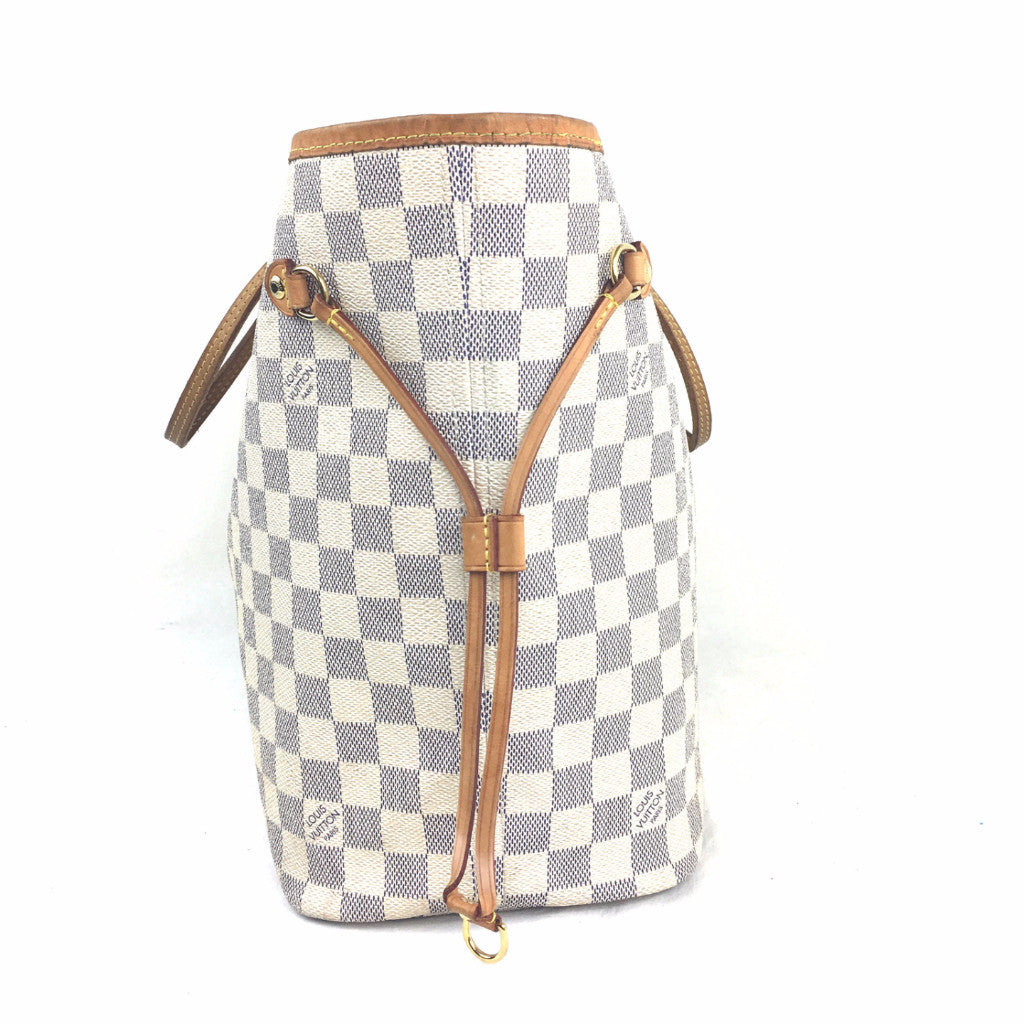 LOUIS VUITTON Damier Azur Neverfull MM