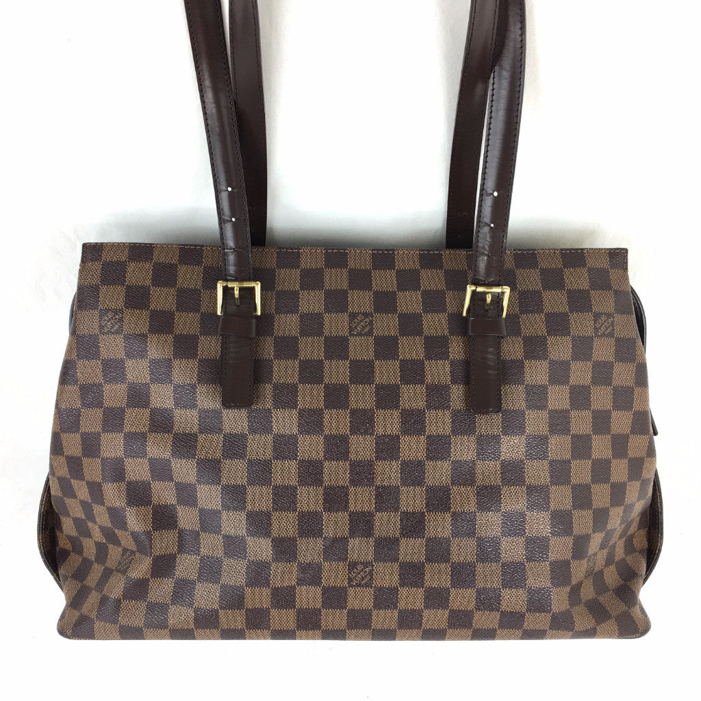 Louis Vuitton Damier Ebene Belmont Shoulder Bag (735) - ShopperBoard