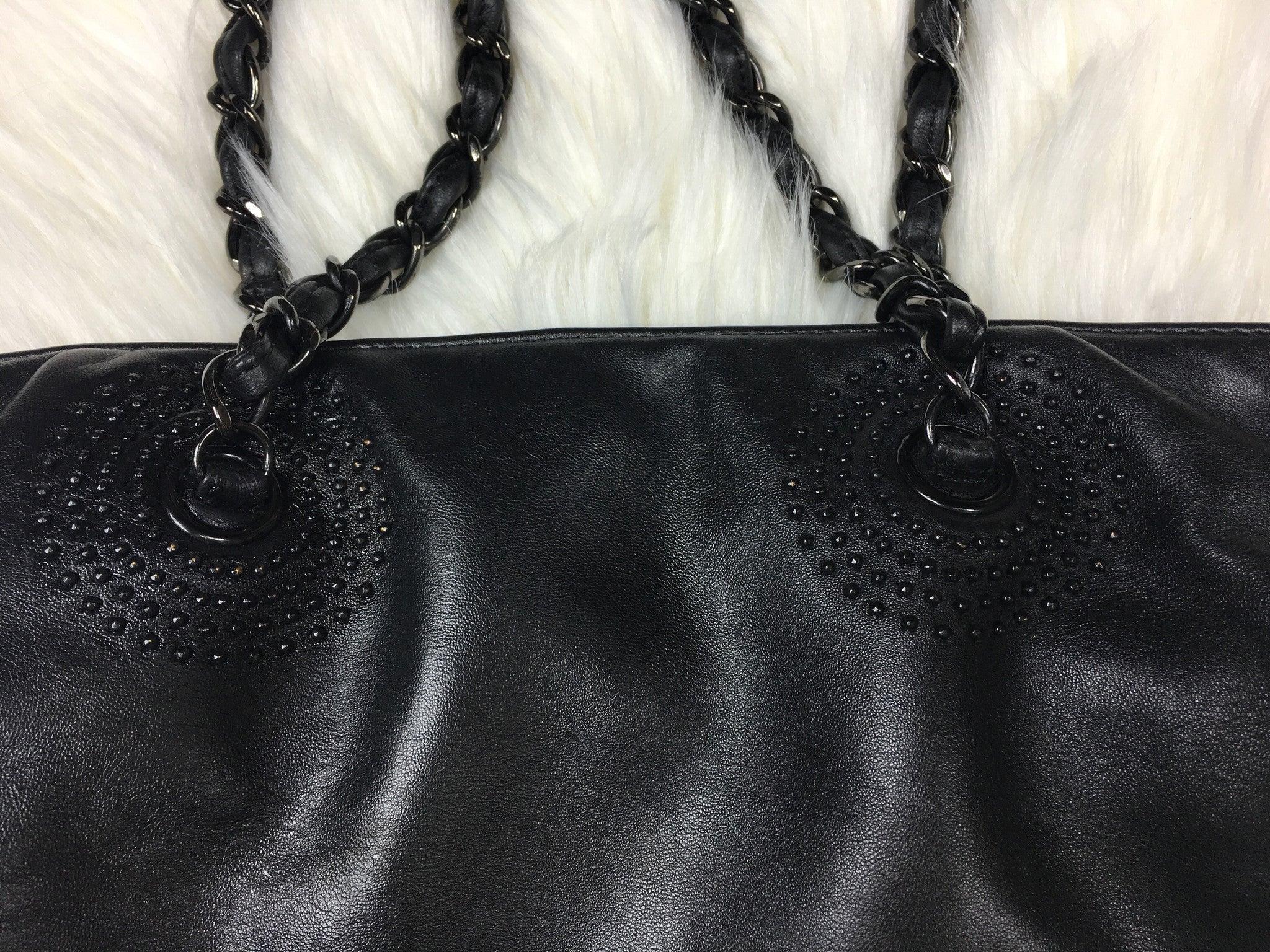 CHANEL Limited Edition Rhinestone Bon Bon CC Hobo Tote