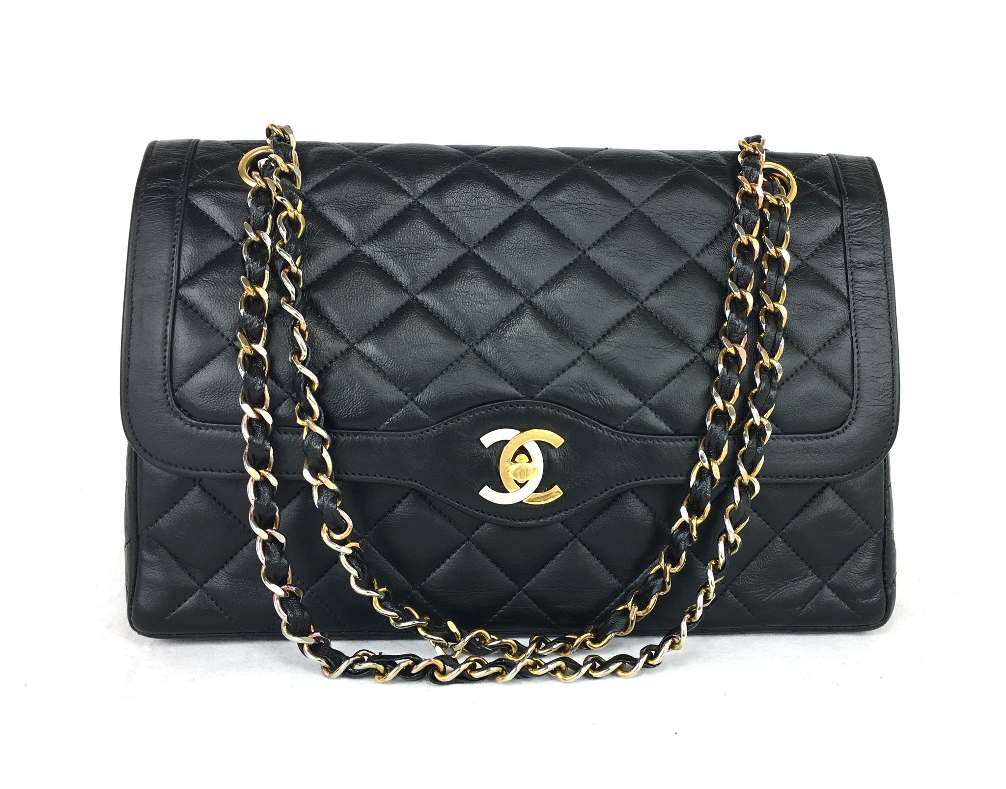 CHANEL Paris Limited Edition 2.55 Double Flap Vintage Bag