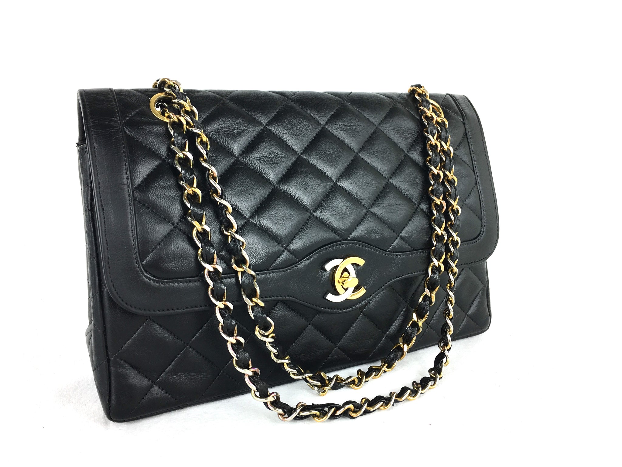 Additional photos of Chanel So Black Limited  Vintage chanel bag, Chanel  jumbo flap bag, Quilted handbags