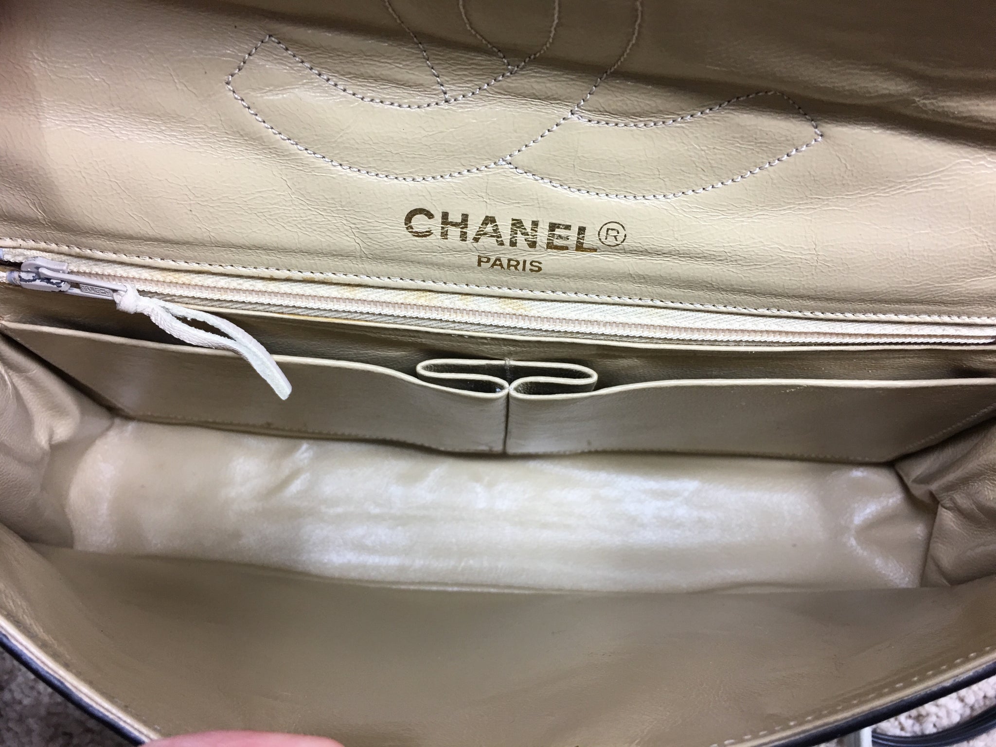 CHANEL Paris Limited Edition 2.55 Double Flap Vintage Bag