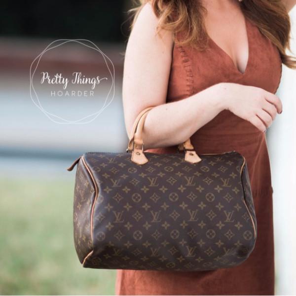 LOUIS VUITTON Monogram Speedy 35