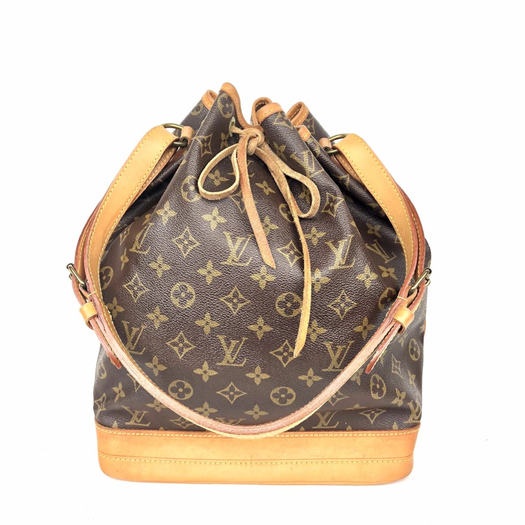 Louis Vuitton Noe Noe Bucket Bag MM Bicolour Monogram Empreinte Arizona  Beige/Cream in Grained Cowhide Leather with Gold-tone - GB