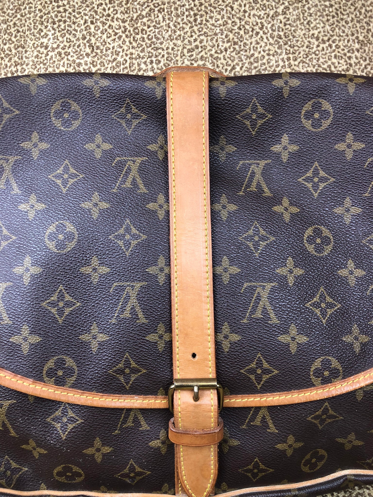 LOUIS VUITTON Saumur 35 Crossbody Bag