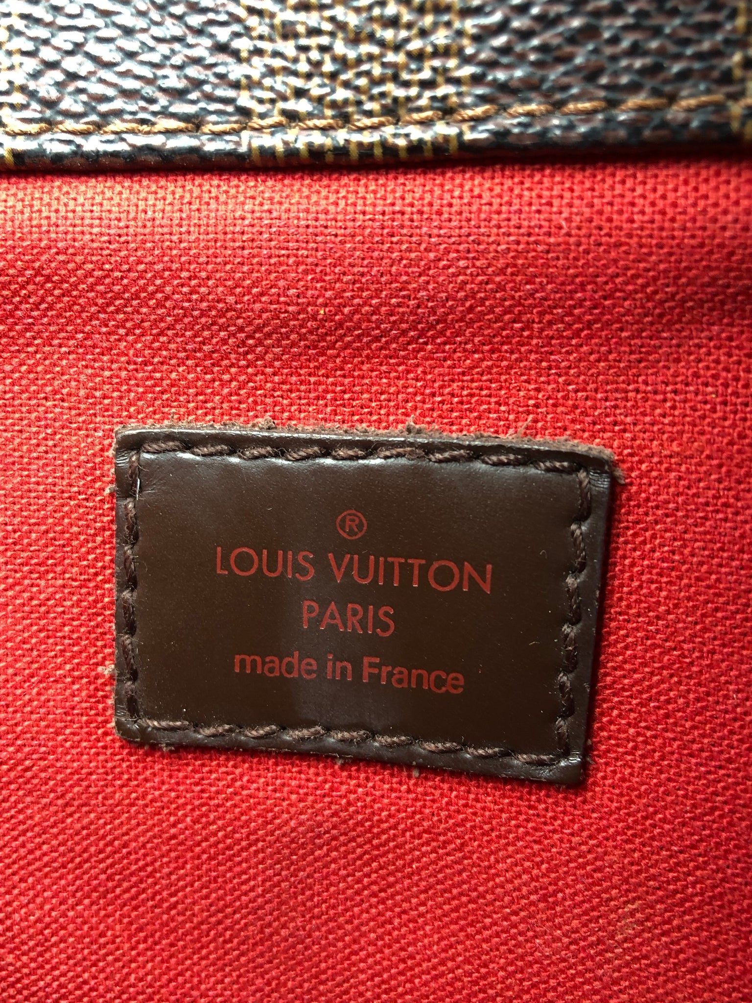 LOUIS VUITTON Bloomsbury PM Bag in Damier Ebene