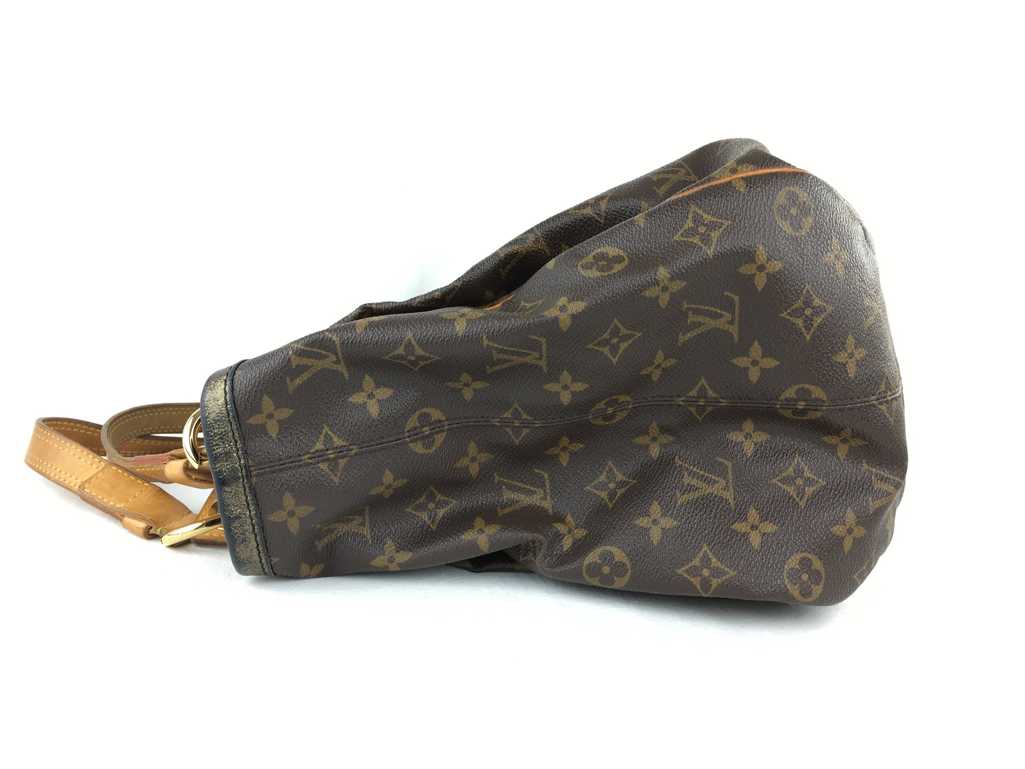 Louis Vuitton Irene Handbag Monogram Embossed Suede and 40066259