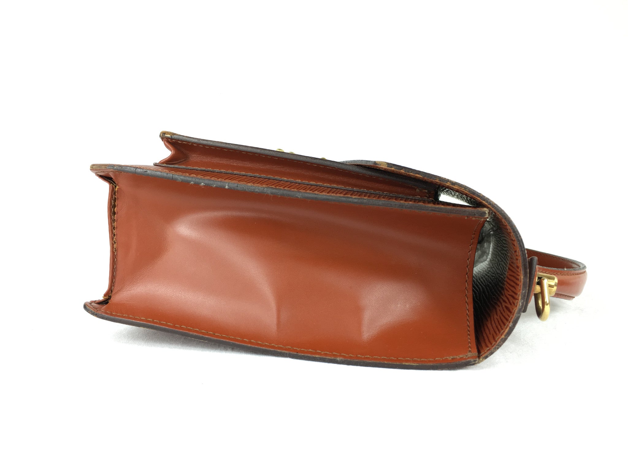 Louis Vuitton, Bags, Louis Vuitton Epi Monceau Hand Bag Brown M5223 Lv  Auth Tp491
