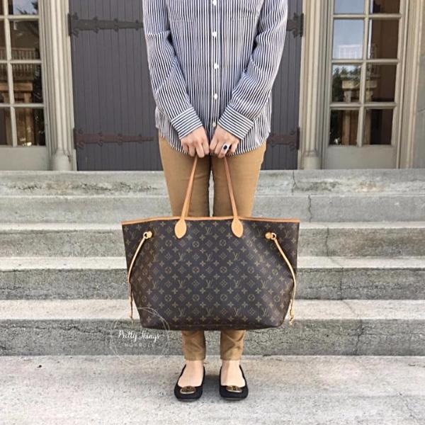 Louis Vuitton Neverfull GM monogram handbag shoulder bag shopper Brown  Leather ref.734933 - Joli Closet