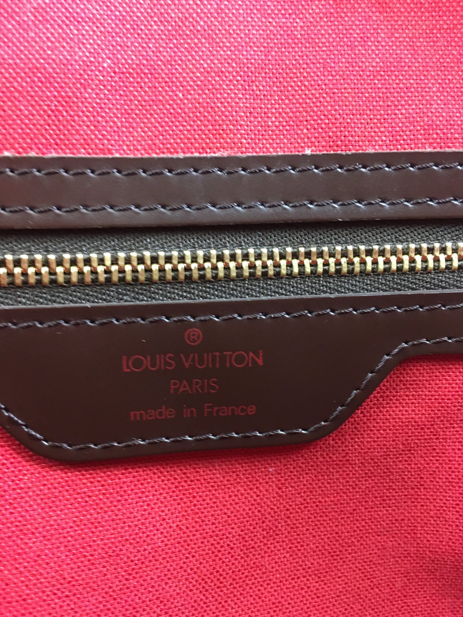 LOUIS VUITTON Damier Ebene Shoulder Bag