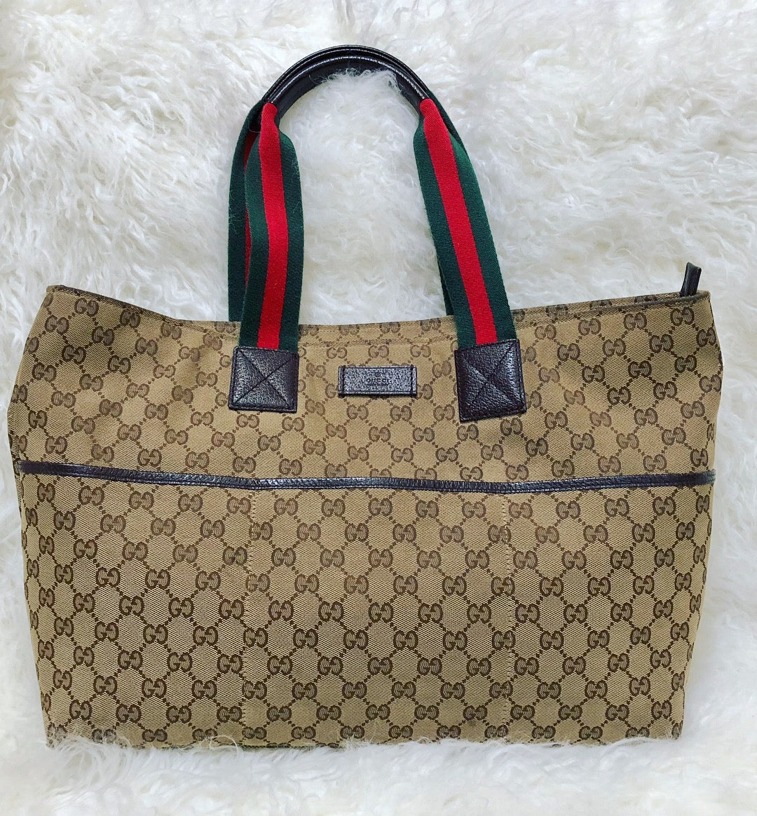 GUCCI Supreme Large Tote