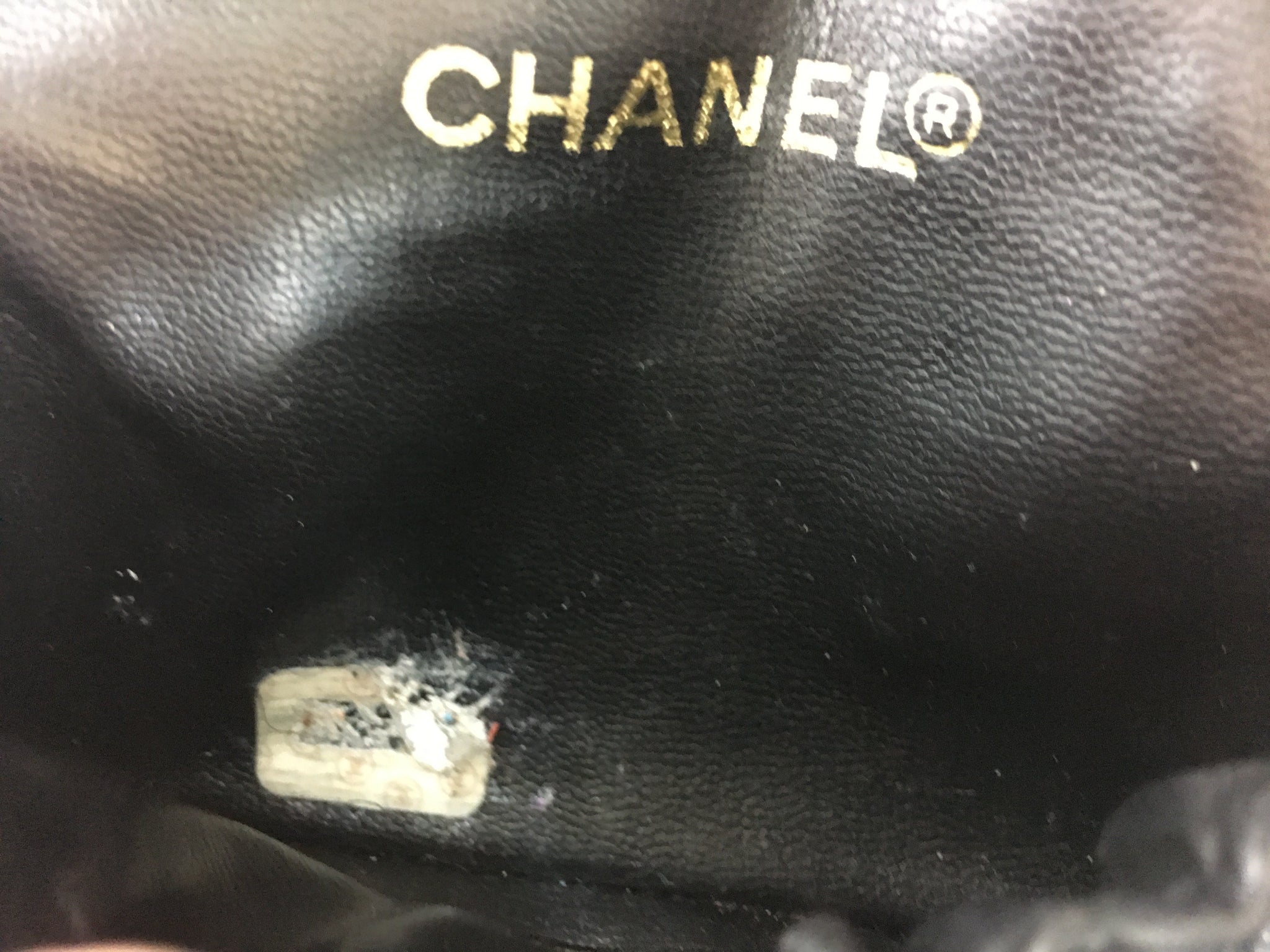 CHANEL Black Makeup Case