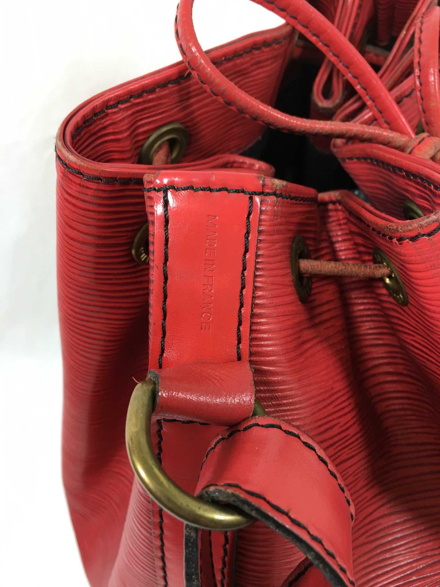 Louis Vuitton Epi Noe GM - Red Bucket Bags, Handbags - LOU789155