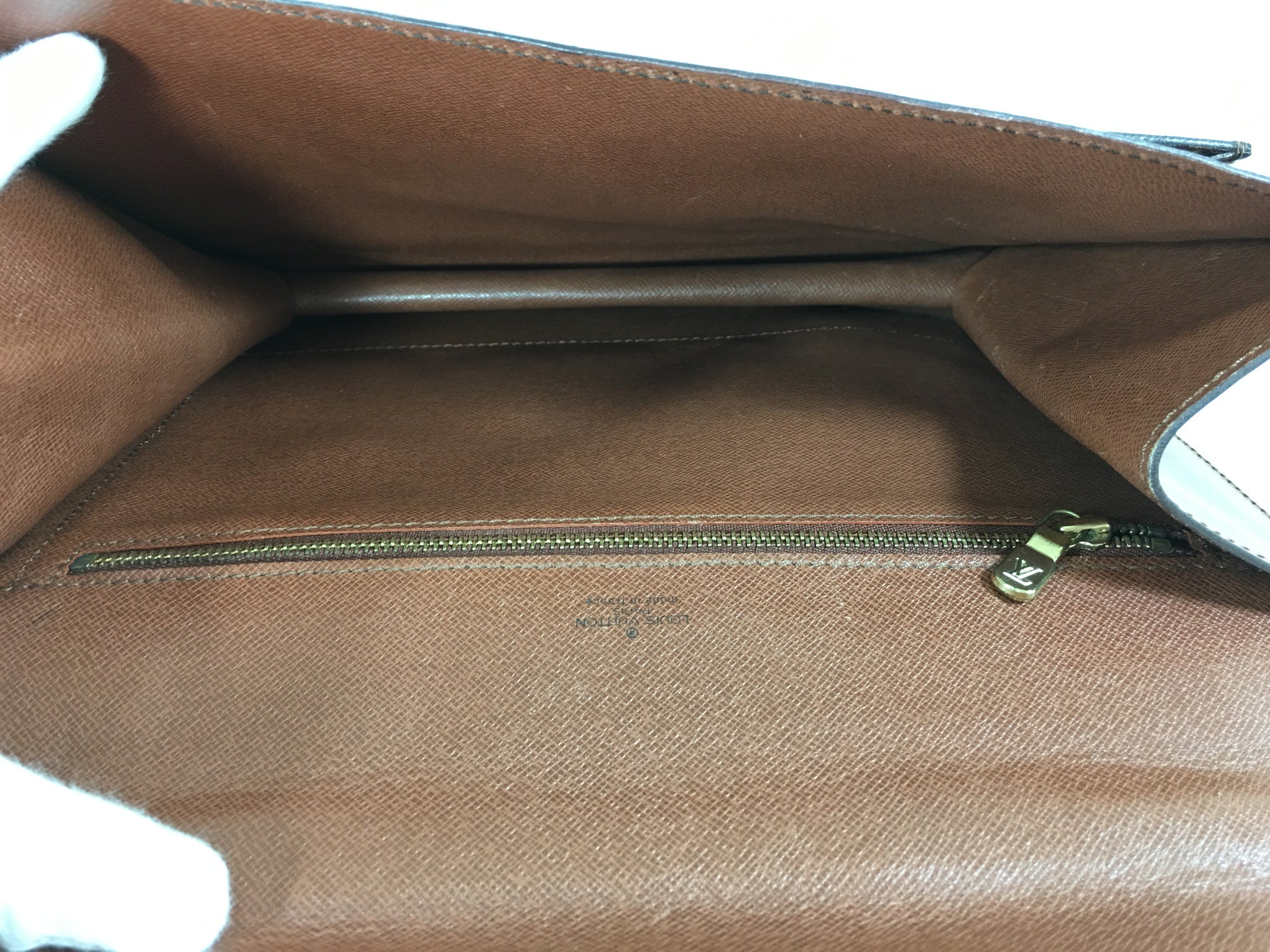 LOUIS VUITTON Monogram Canvas Monceau Bag w/ Strap