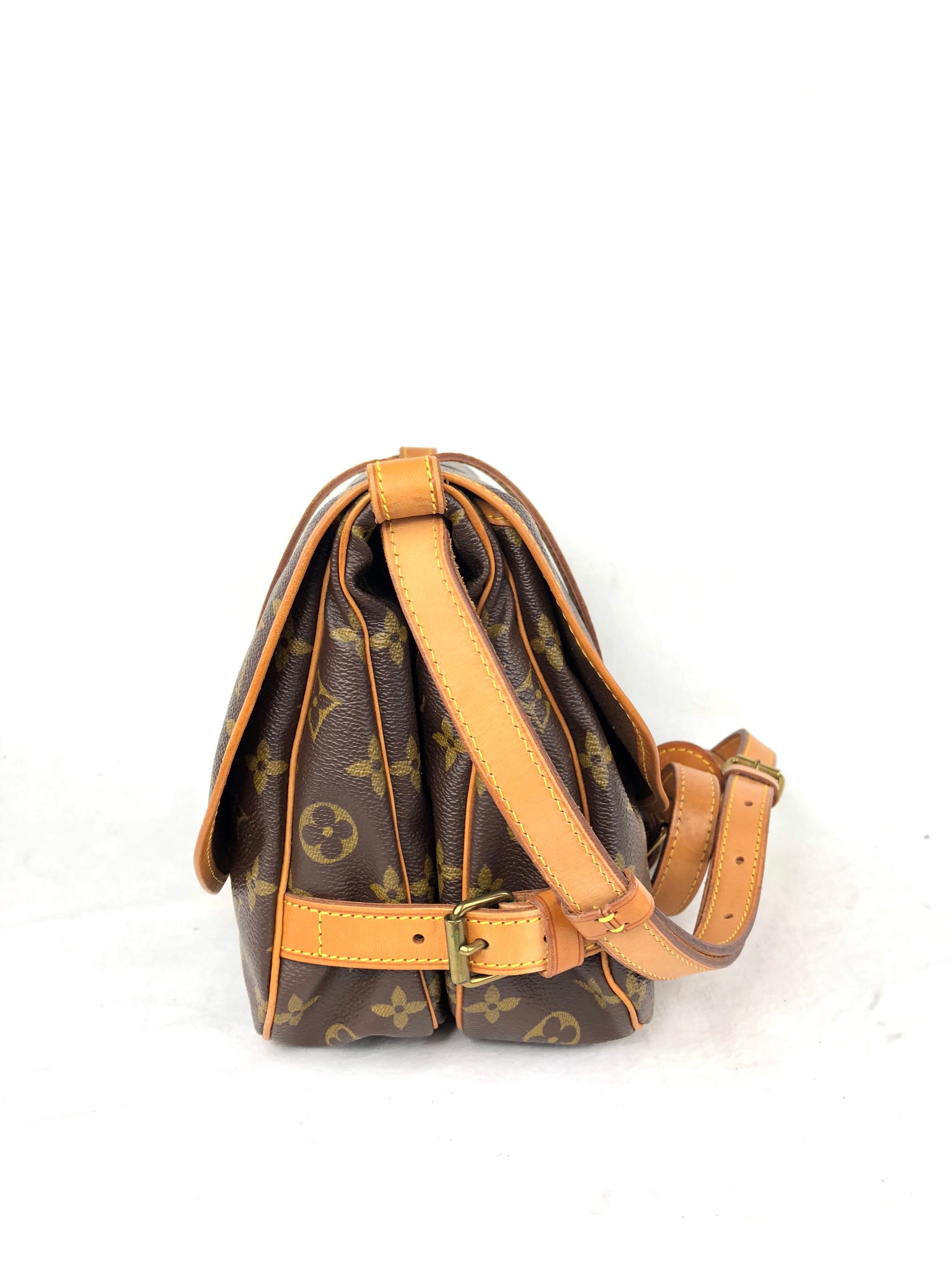 LOUIS VUITTON Monogram Saumur 30 Crossbody Bag