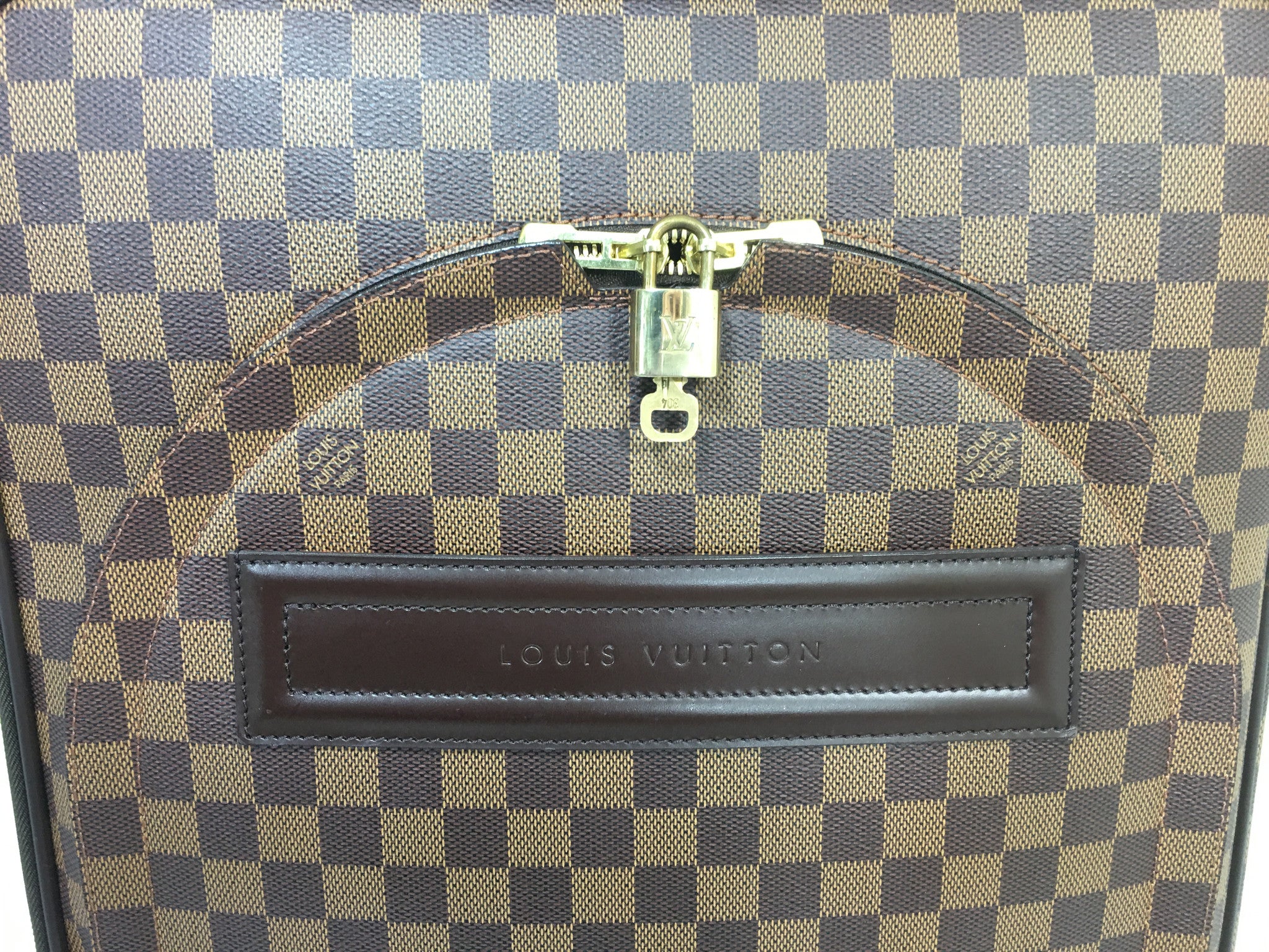 Louis Vuitton Damier Ebene Pégase Légère 55 - Brown Luggage and