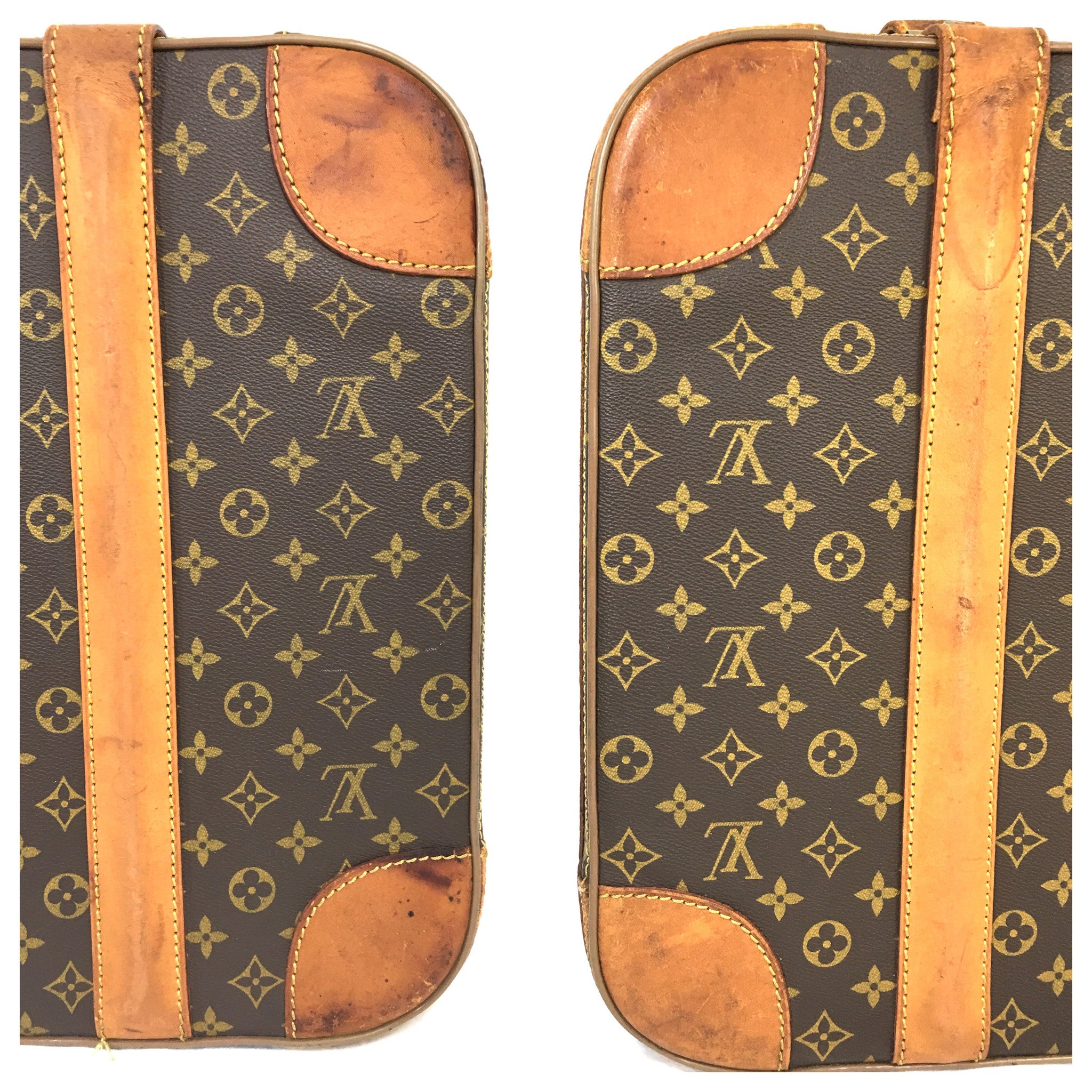 LOUIS VUITTON Monogram Vintage 60 Suitcase Trunk