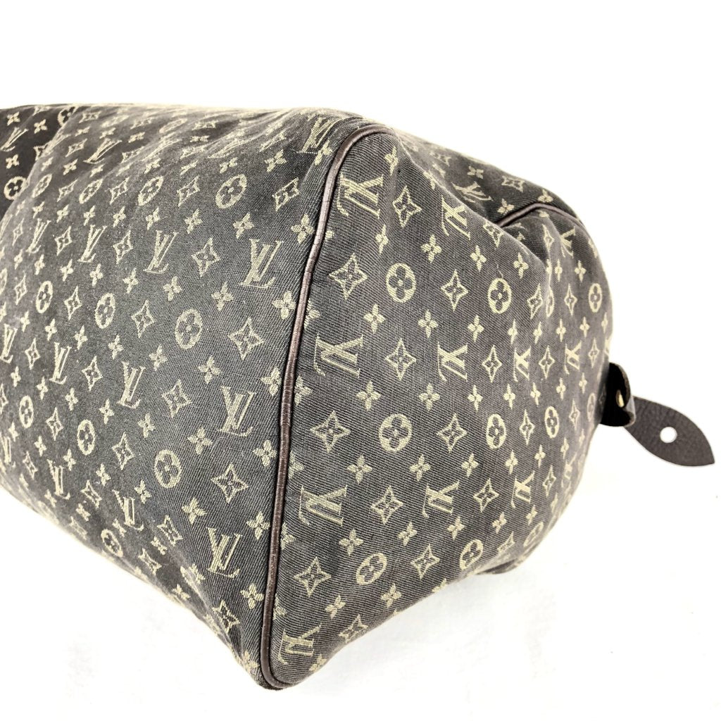 Louis Vuitton Speedy 30 Mini Lin brown bag - Gaja Refashion