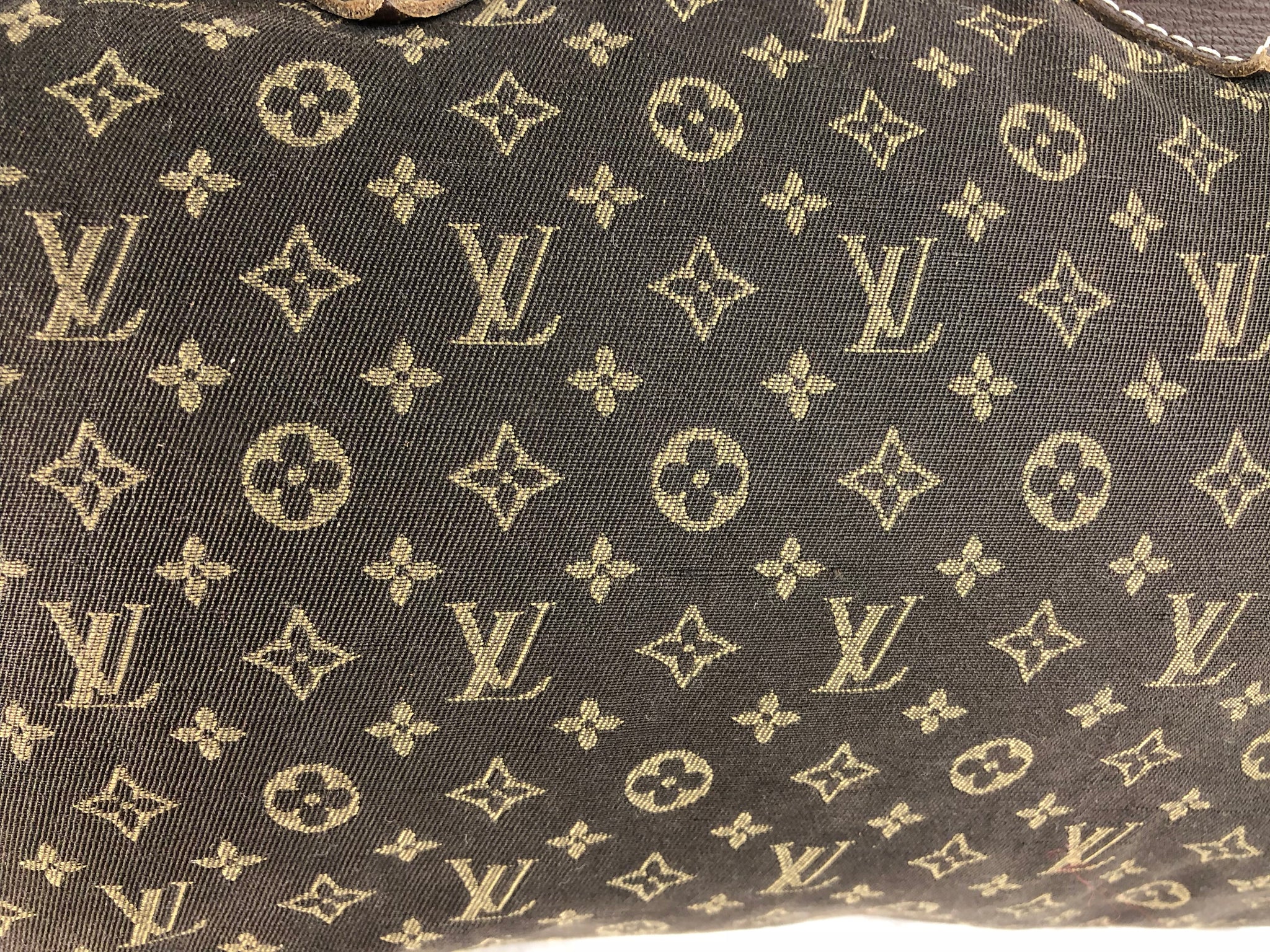 LOUIS VUITTON Mini Lin Speedy 30 Ebene