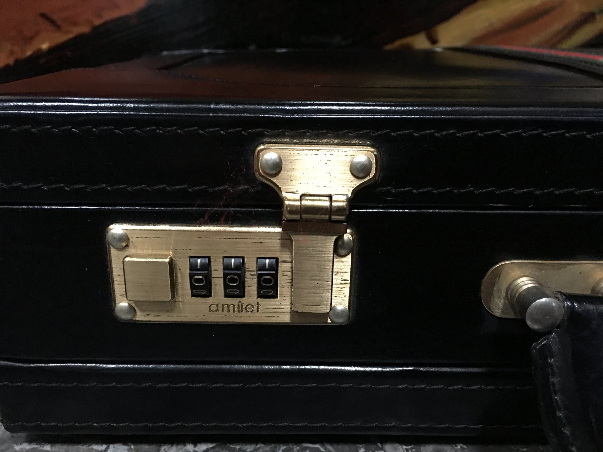 GUCCI Vintage Hard Documents Briefcase