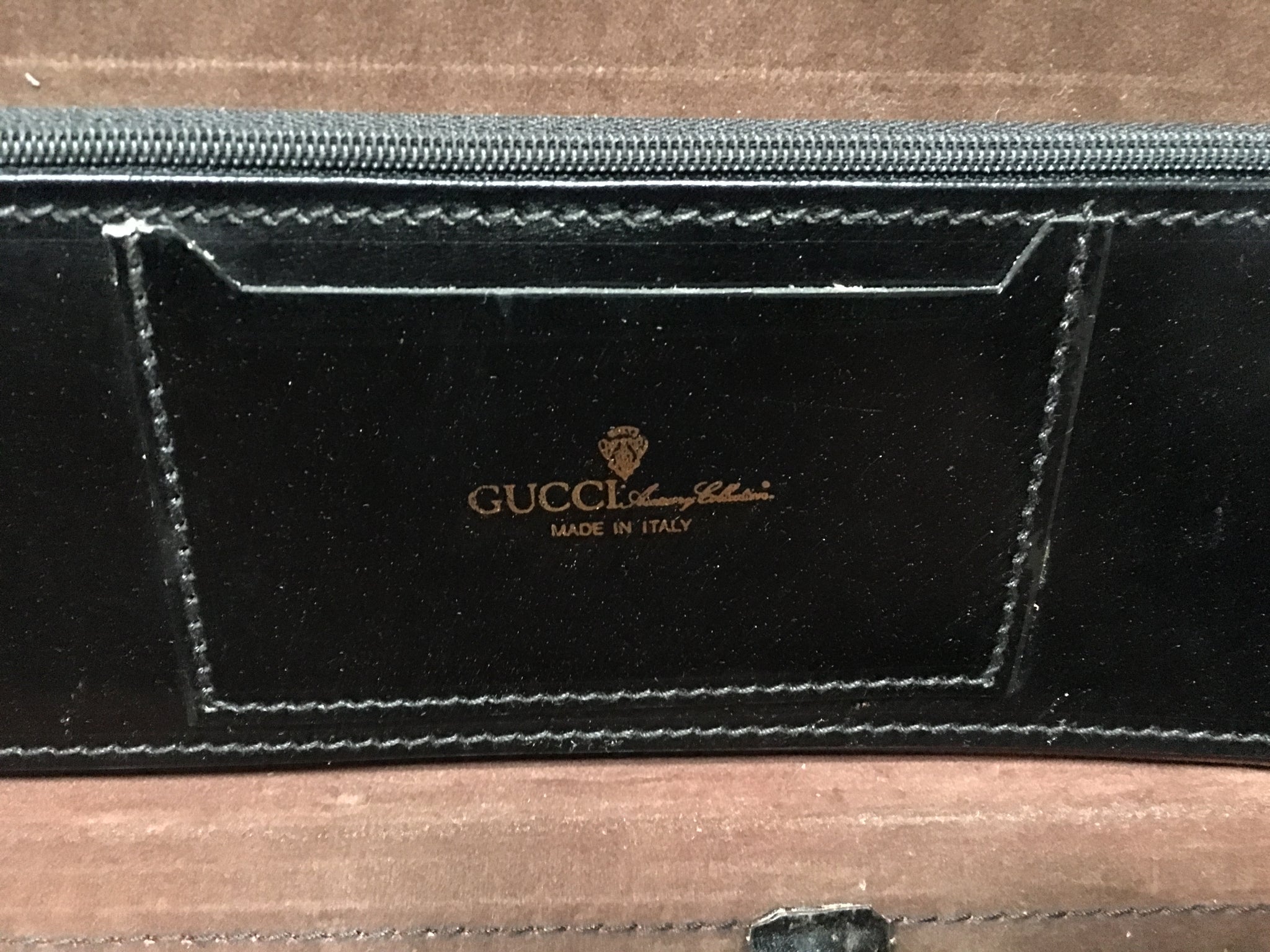 GUCCI Vintage Hard Documents Briefcase